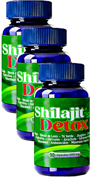 Shilajit Detox 3 unidades